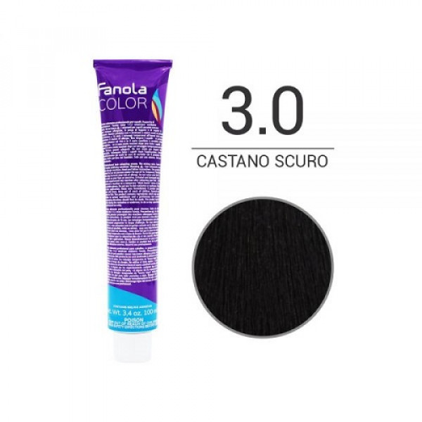 Colorazione in Crema 3.0 castano scuro- FANOLA -100ml