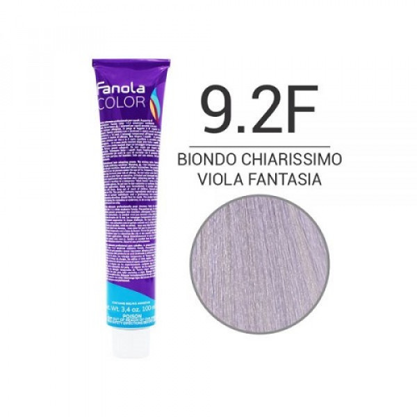 Colorazione in Crema 9.2F biondo chiarissimo viola fantasia - FANOLA - 100ml