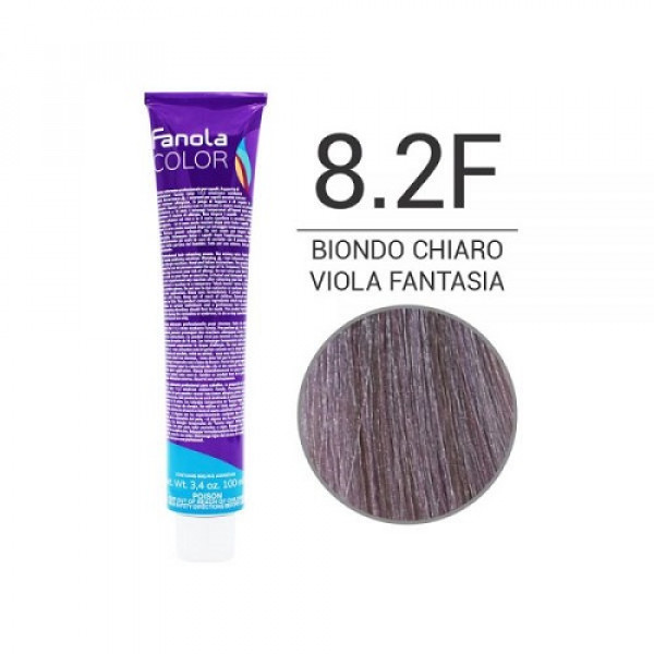 Colorazione in Crema 8.2 F biondo chiaro viola fantasia - FANOLA - 100ml