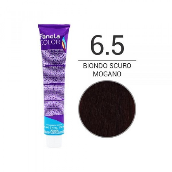  Colorazione in Crema 6.5 biondo scuro mogano - FANOLA - 100ml