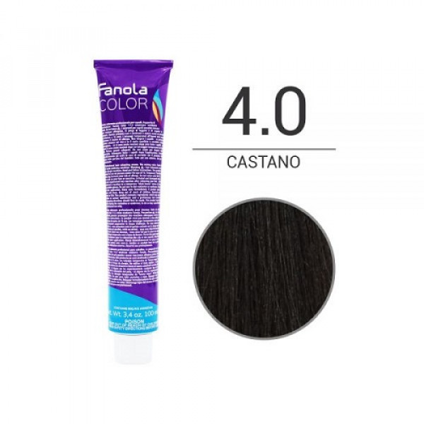 Colorazione in Crema 4.0 castano- FANOLA - 100ml