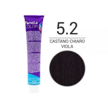 Colorazione in Crema  5.2  castano chiaro viola- FANOLA - 100ml