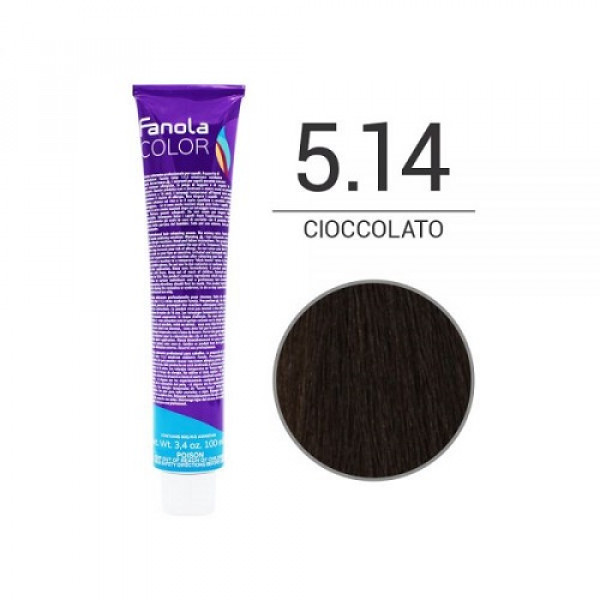  Colorazione in Crema 5.14 cioccolato - FANOLA - 100ml
