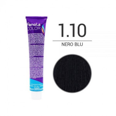 Colorazione in Crema 1.10 nero blu- FANOLA - 100ml
