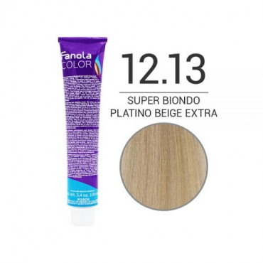 Colorazione in Crema 12.13 super biondo platino beige extra- FANOLA - 100ml
