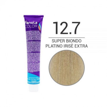 Colorazione in Crema 12.7 super biondo platino irise extra- FANOLA - 100ml