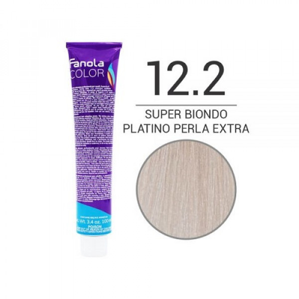 Colorazione in Crema 12.2 super biondo platino perla extra- FANOLA - 100ml