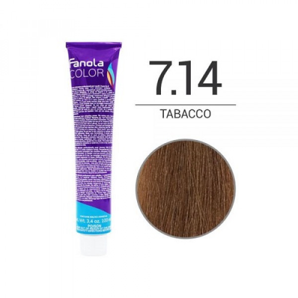Colorazione in Crema 7.14 tabacco - FANOLA - 100ml
